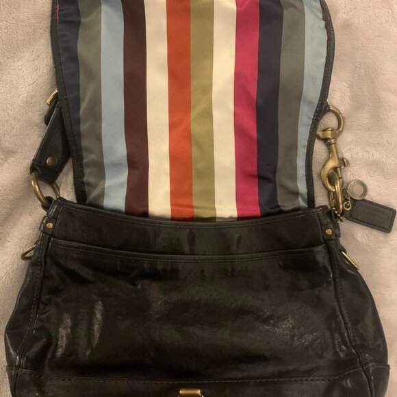 Coach Saddle Bag Legacy 65th Anniversary Vachetta Black Shoulder Bag - Picture 3 of 5